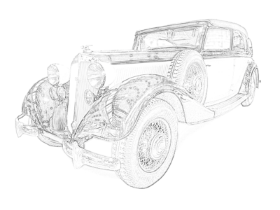 Fahrzeug Horch – Wilhelm Jahn Anlasser und Lichtmaschinen – Wilhelm Jahn, zu dem wir Anlasser und Lichtmaschinen bieten.